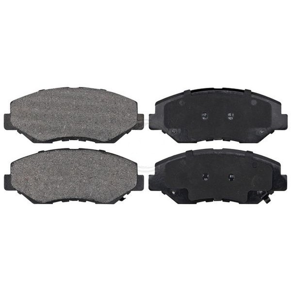 Bremsbelagsatz Mit VerschleißWarnung 16,8 Mm A.B.S. FüR U.A. Honda Civic-image