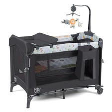 Cuna Para Bebe 4 En 1 Con Caja De Musica Y Cambiador De Pa ales De Lujo