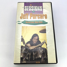 Jeff Porcaro of Toto Star Licks Master Sessions Drums Instructional VHS