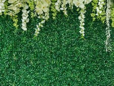 8x6 Ft Greenery Backdrop Flowers Green Leaf Yellow Bridal Shower Wedding Decor