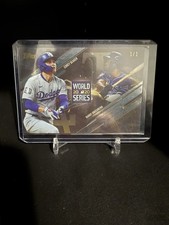 2024 Topps Dynamic Duals - Title Clashes Dodgers &amp; Rays Mirror Silver Foil #1/2