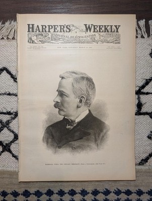 1891 Broadway & Sixth Avenue Centerfold, Marshall Field, Pratt Institute   Mar 2