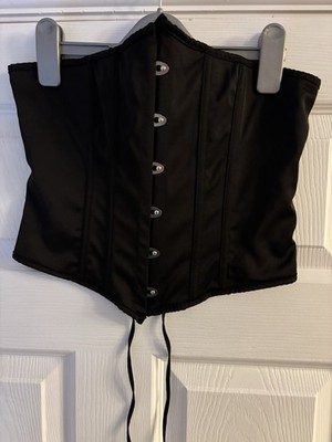 Damen kleines Bustier schwarz - Weißfuchs Boutique 