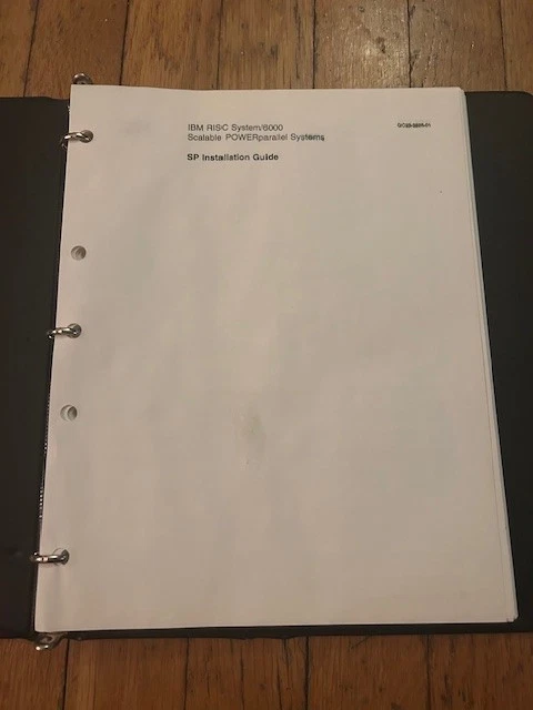 IBM RISC System/6000 Scalable POWERparallel Systems SP Installation Guide - Image 3 of 4