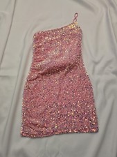 Lucy in the Sky Pink Sequin Dress