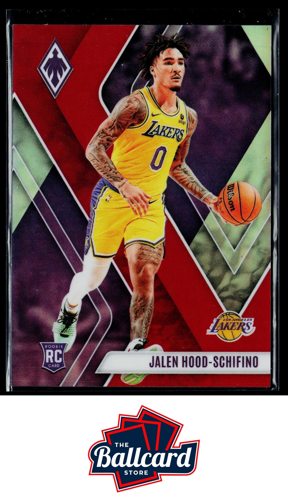 2023-24 Panini Phoenix #260 Jalen Hood-Schifino Red #/199