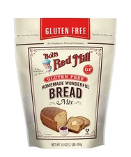 Bob's Red Mill Gluten Free Bread Mix 16 oz Pack of 4 - Easy Homemade