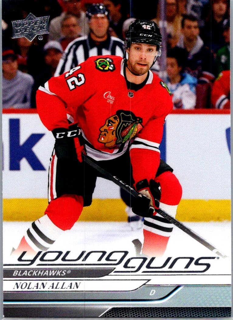 2024-25 Upper Deck Series 2 - Young Guns Nolan Allan #491 (RC)