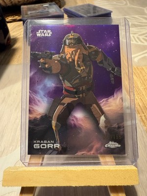 Topps Chrome Star Wars Resistance Kragan Gorr /199