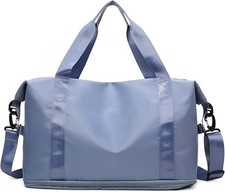 Expandable Travel Duffle Bag Weekender Carry on Overnight Bag Gym Bag for Women