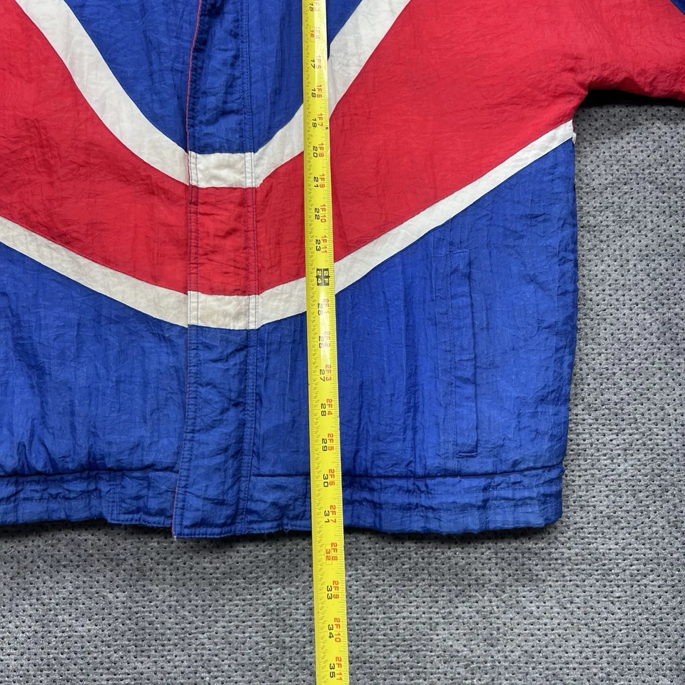 Chaqueta acolchada vintage de los 90 New England Patriots mediana Apex Pro Line RARA PARA HOMBRES  Foto 4 de 4