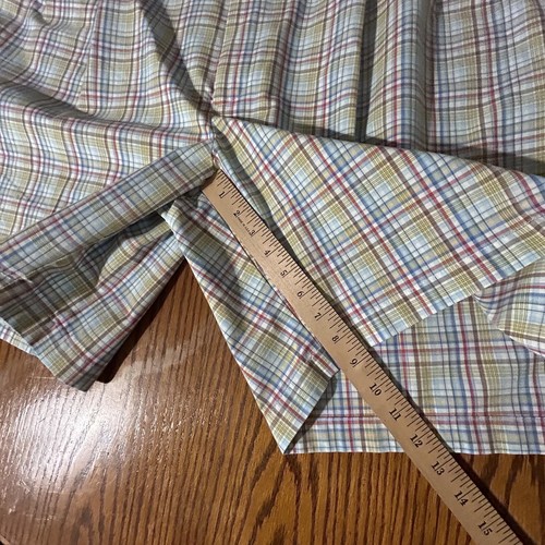 Roundtree & Yorke Gold Label Mens Shorts Size 52 Pleated Front Multicolor Plaid - Picture 13 of 13