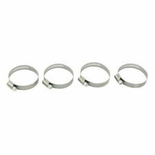 Stainless Steel Heater Hose Clamps X4 Vw Bug Ghia Bus Thing Empi 3380