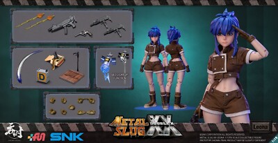 TUNSHI STUDIO TS-012 1/12 SNK METAL SLUG Leona Heidern 6