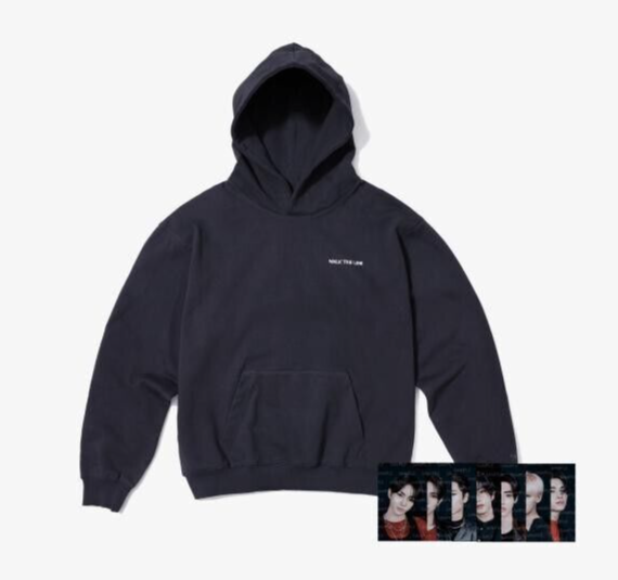 ENHYPEN WORLD TOUR IN GOYANG WALK THE LINE HOODIE SIZE L W