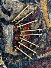 8 Gold Kitchen Handles Pulls Screws Cabinet Bathroom Bedroom Drawers 8 inches
