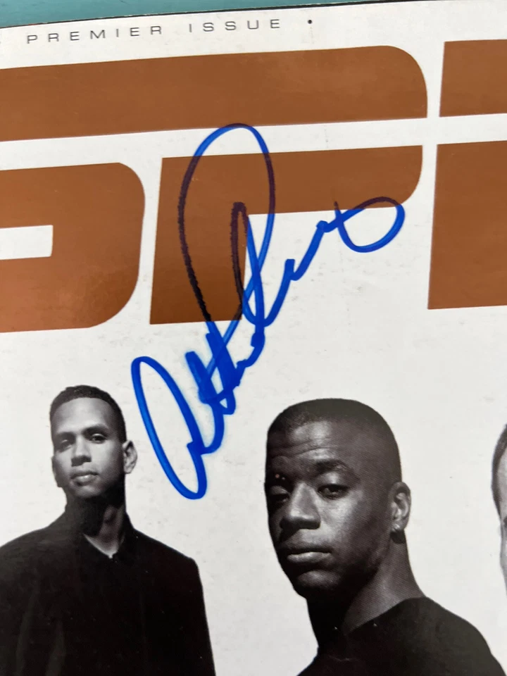 ESPN The Magazine PREMIER Issue - Signed Autographed By Alex Rodriguez ARod - Image 2 of 2