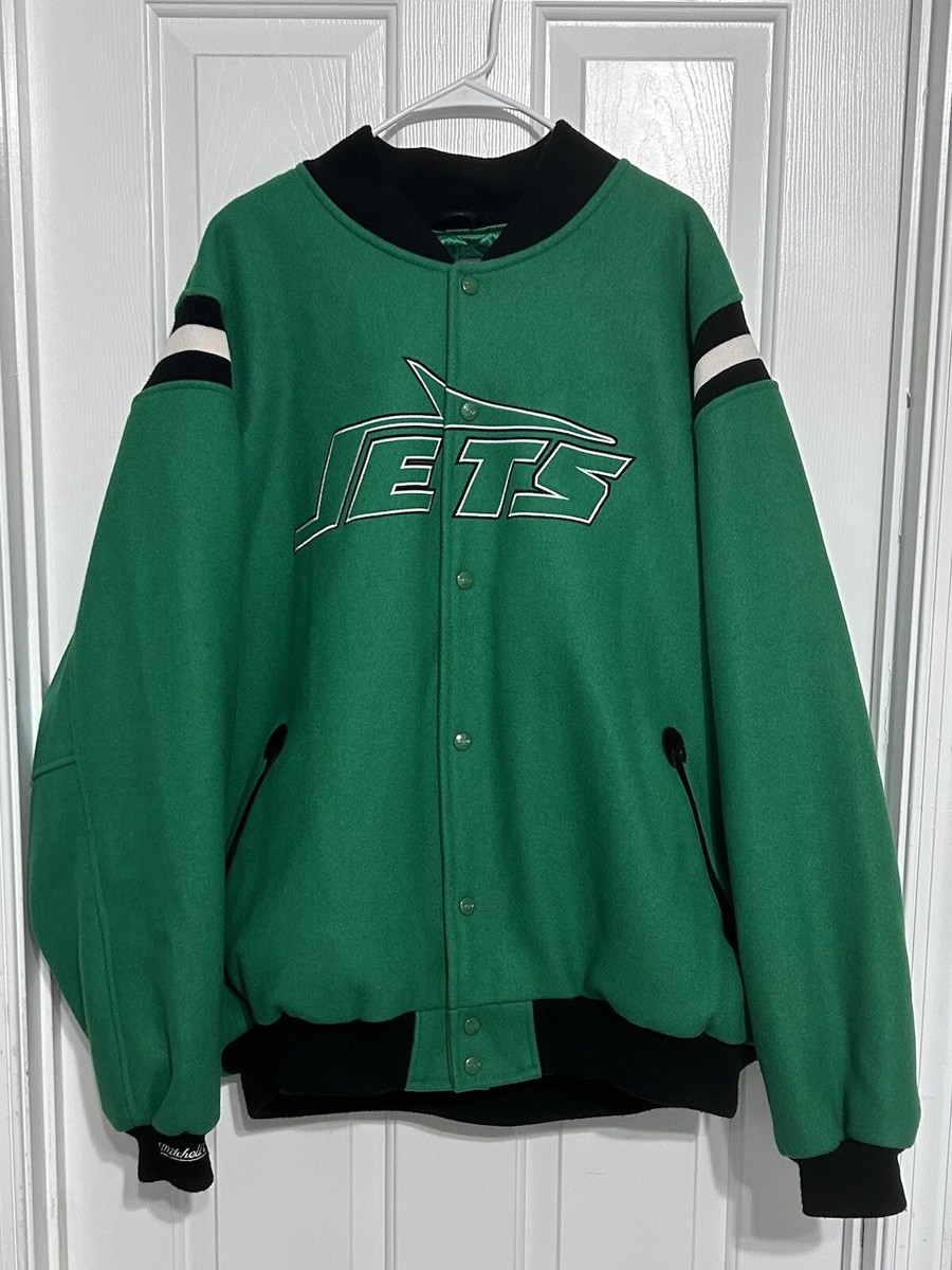 ジャケット・アウター Mitchell & Ness Authentic Wool Jacket Mitchell & Ness Throwbacks New York Jets Wool Jacket Men's 3XL