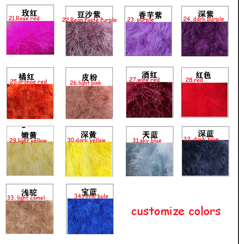 Women's 100% Genuine Ostrich Fur Hooded Coat Real Fur Warm Soft Jacket Outerwear - Picture 7 of 29