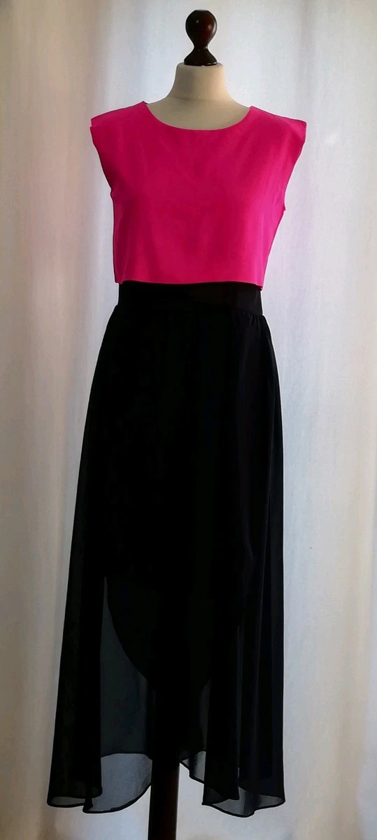 Navy and cerise dress cheap