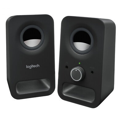 PC Lautsprecher Boxen Logitech Z150 Stationäre 3.5 mm Klinke Stereo Speaker HiFi