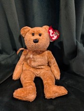 Cashew The Bear - TY Beanie Baby RARE WITH TAG ERRORS. Retired.
