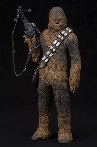 ACTION FIGURE KOTOBUKIYA ARTFX - STAR WARS - HAN SOLO E CHEWBACCA - 1/10 - Foto 7 di 10