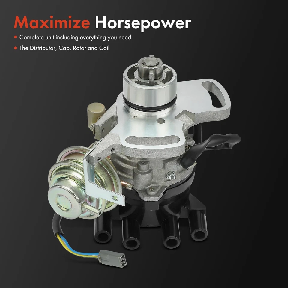 Distribuidor de encendido para Mazda 626 MX-6 1988-1992 Ford Probe 1989-1992 L4 2,2 L Foto 2 de 4