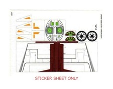 LEGO 75021 - Star Wars - Republic Gunship - STICKER SHEET