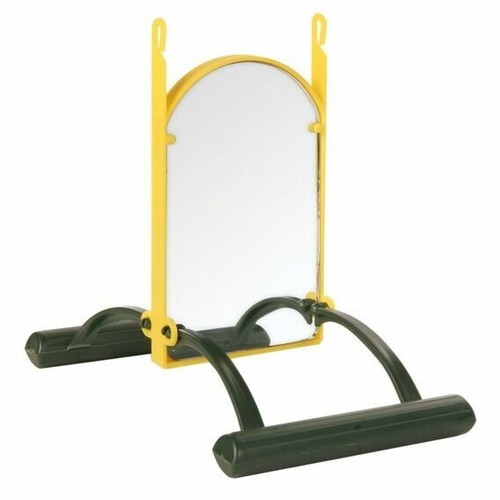 bird swing with mirror