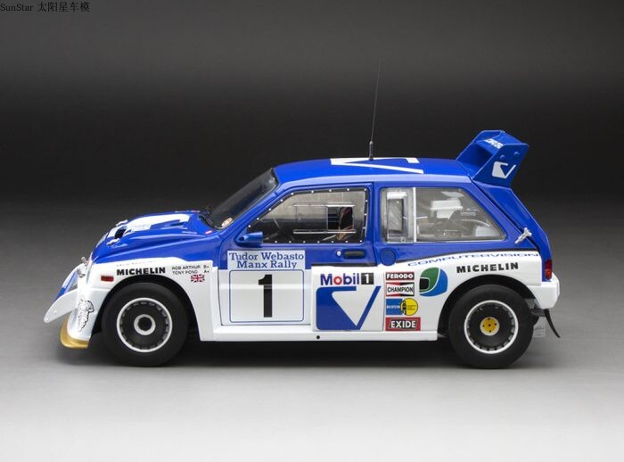 1/18 SUNSTAR MG メトロ 6R4 1986 \"33 export\" 1/18 SUNSTAR MG メトロ 6R4 1986 
