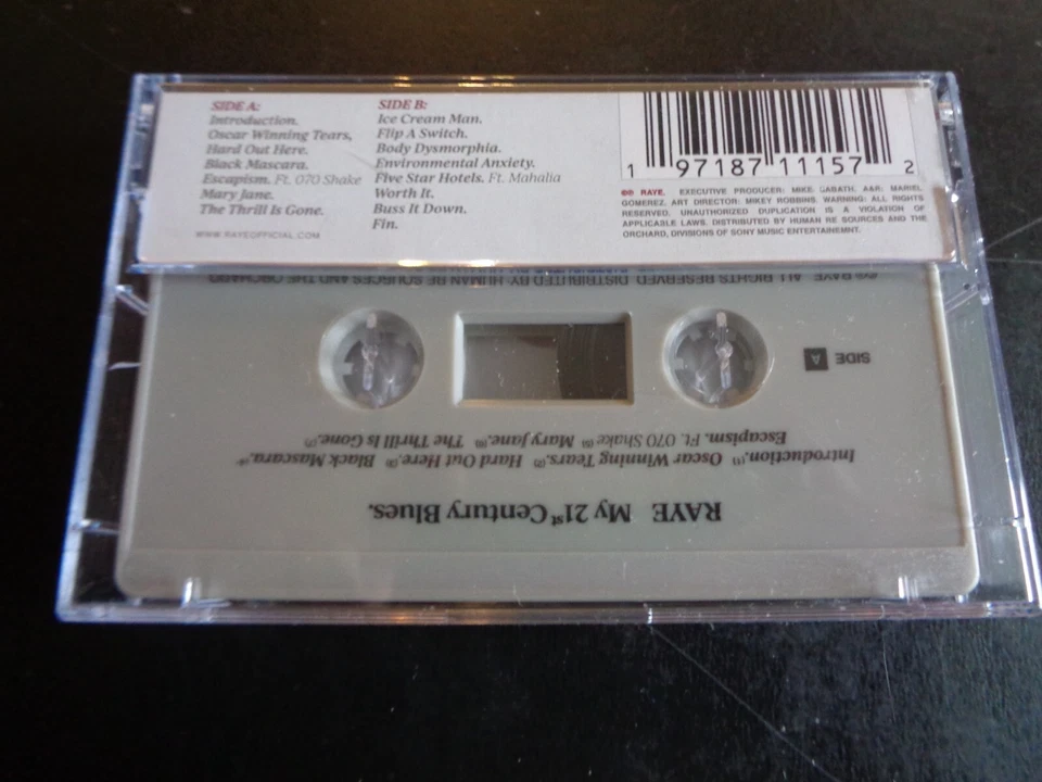 RAYE MY 21ST CENTURY BLUES SIGNED /AUTOGRAPH CASSETTE ALBUM - Image 3 of 4