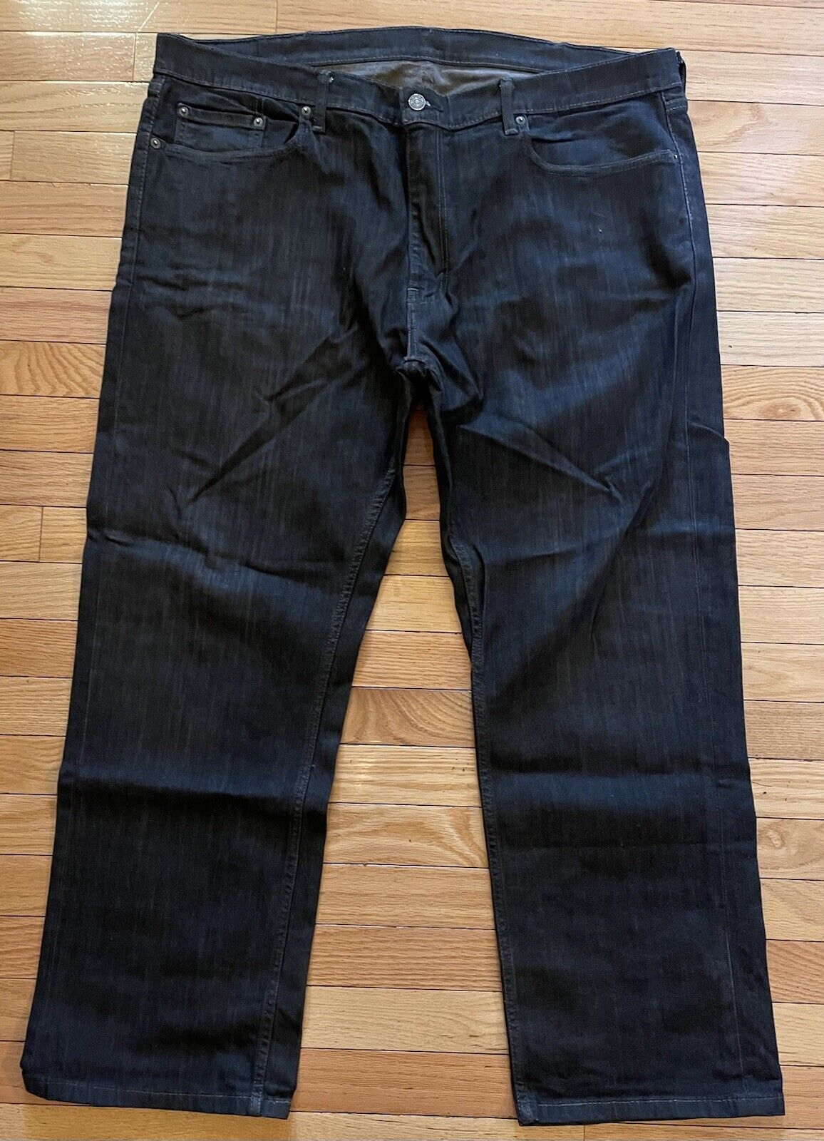 Levis 559 Jeans Black Straight Leg Relaxed Stretc… - image 1