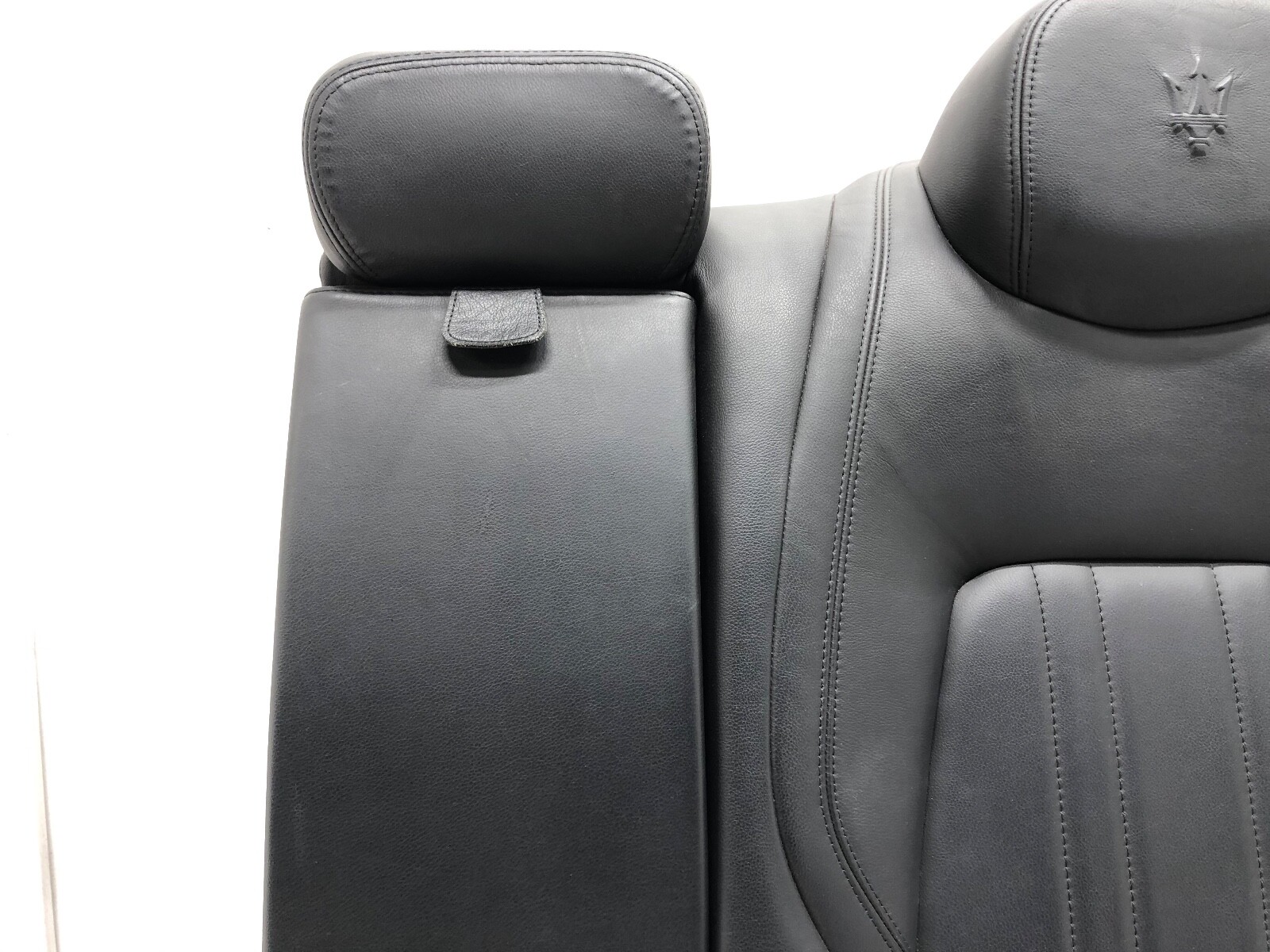 2014-2022 MASERATI GHIBLI LEFT DRIVER REAR LEATHER SEAT OEM.