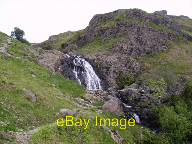Photo 6x4 Waterfall, Sour Milk Gill Grasmere On the path to Eadsale Tarn, c2007