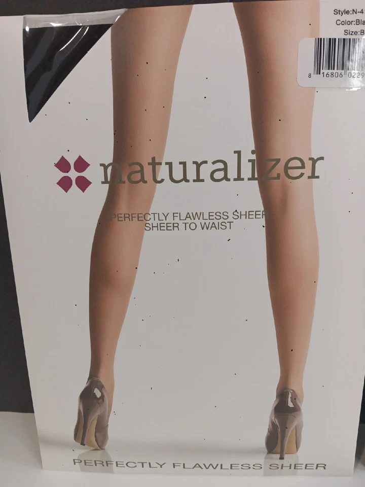Pantimedias Naturalizer Perfectamente Impecables Transparentes a la Cintura NEGRAS Talla B Conjunto 2 NUEVO Foto 4 de 4