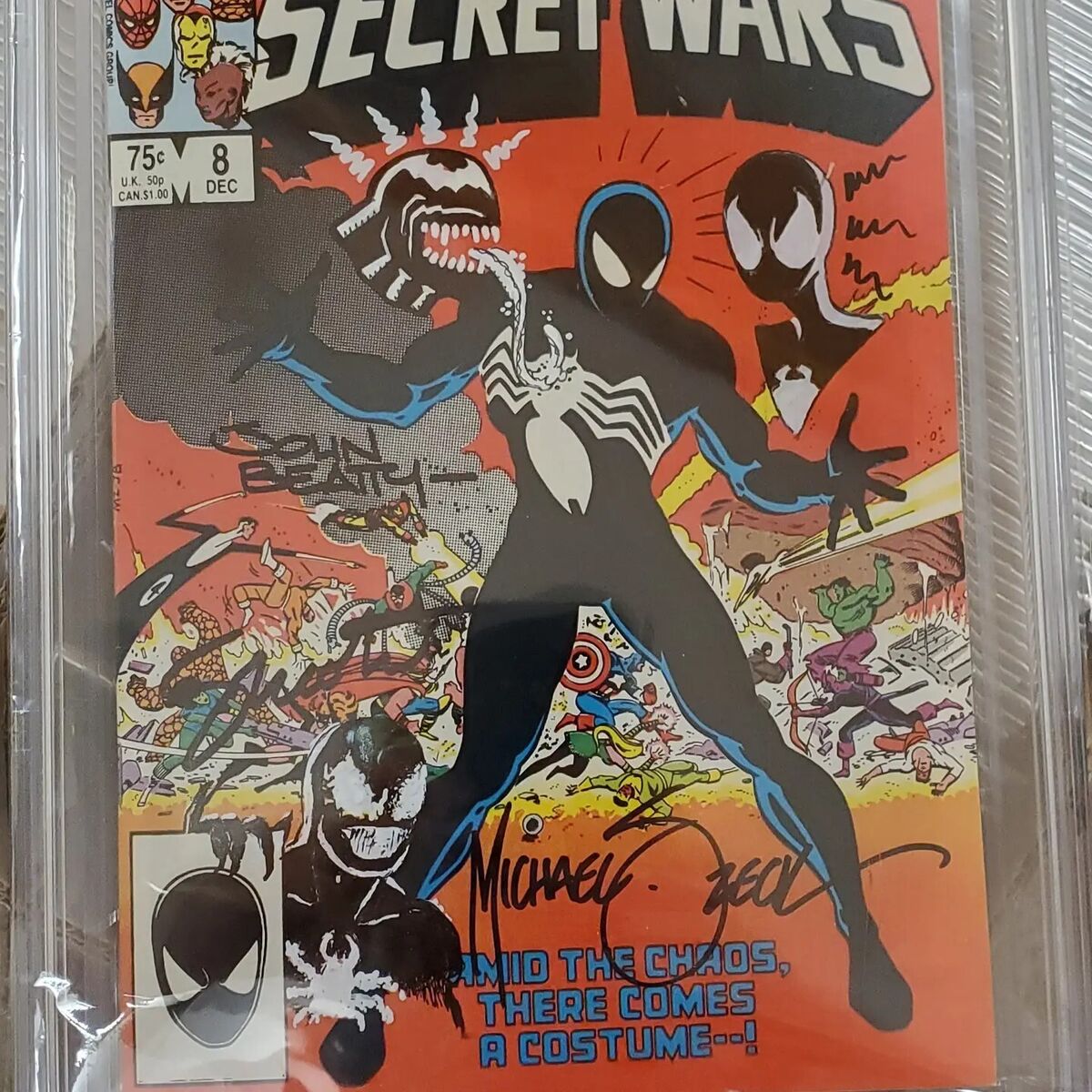 Marvel Super Heroes Secret Wars #8 CBCS 9.6 Triple Remarked Marvel Super Heroes Secret Wars #8 CBCS 9.6 Triple Remarked