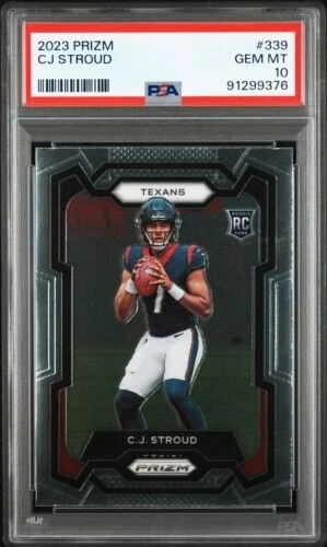 2023 Prizm CJ Stroud Rookie Card #339 PSA 10 GEM MINT