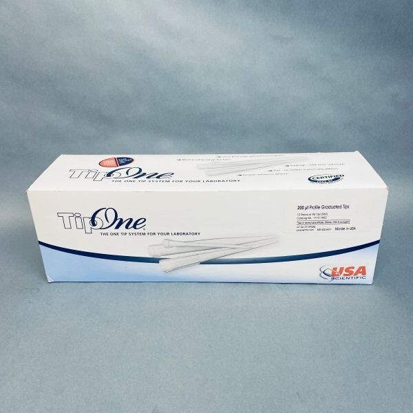 USA Scientific TipOne Graduated Pipette Tips 200 ul Profile Lot of 864 Tips