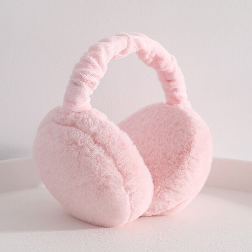 Mens Women's Girls Winter Warm Ear Muffs Earflaps Soft Cosy Plush Warmer Earmuff - Picture 8 of 14