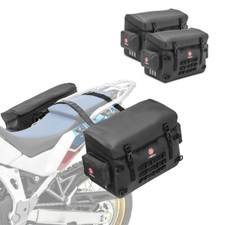 2x PVC Seitenkoffer + Überwurfgurte für Suzuki GS 500/ E