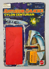 1978 Battlestar Galactica Cylon Centurion Action Figure Card Original Mattel
