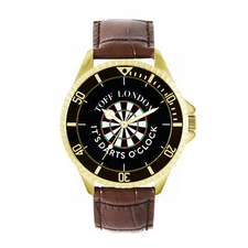 Toff London TLWL-8900 Mens Small Its Darts Oclock Black Watch