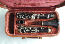 Vintage Bundy Wood Clarinet Ser. X 88233 Made In USA