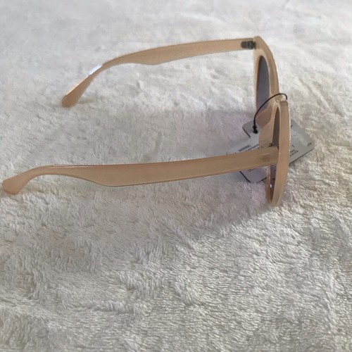 Gafas de sol Time And Tru para mujer melocotón pálido 100 % protección UV plástico ojo de gato - Imagen 5 de 11
