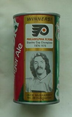 1974-75 PHILADELPHIA FLYERS CANADA DRY CAN (STANLEY CUP CHAMPS