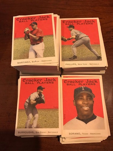 2004 TOPPS CRACKER JACK RED MINI #1 thru #120 - PICK ANY - UPDATED 07/11/24 - 第 1/87 張圖片