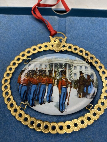 1994 White House Historical Presidential Christmas Ornament With Box & Paperwork - Picture 12 of 16