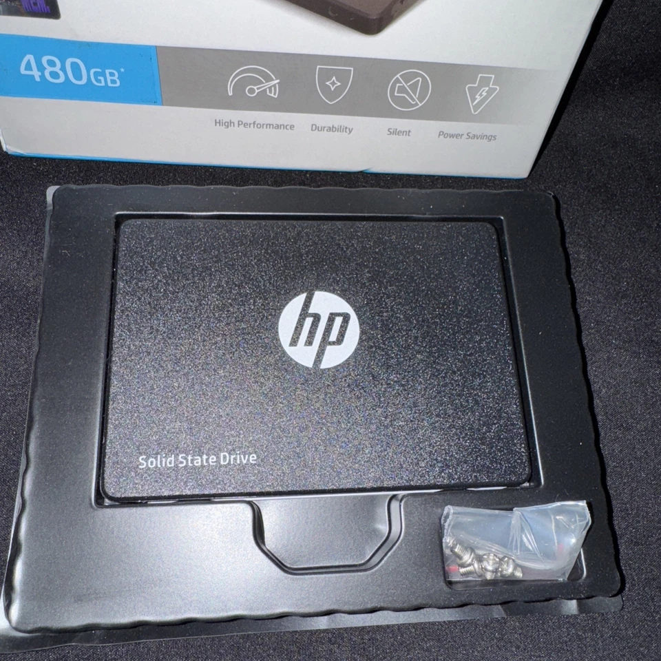 HP S650 480GB 2.5" SATA 6.0Gb/s Internal Solid State Hard Drive SSD 345M9AA#ABA - Image 2 of 4