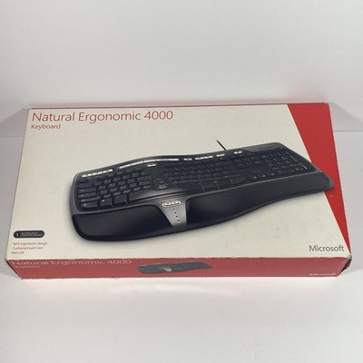 Microsoft Natural Ergonomic 4000 Wired Keyboard Model 1048